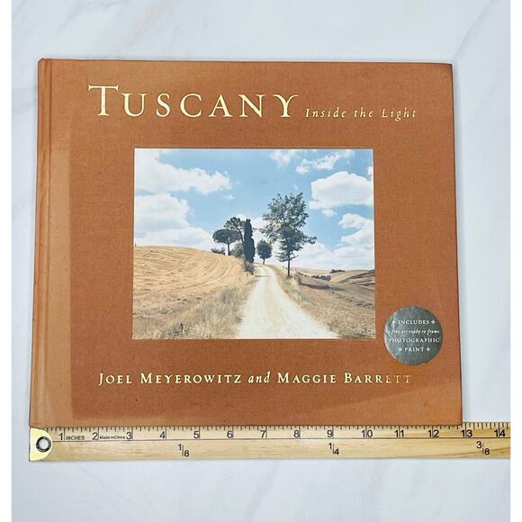 Tuscany Inside the Light w/ Photo Print, Travel Book Italy Coffee Table Book - Picture 5 of 6